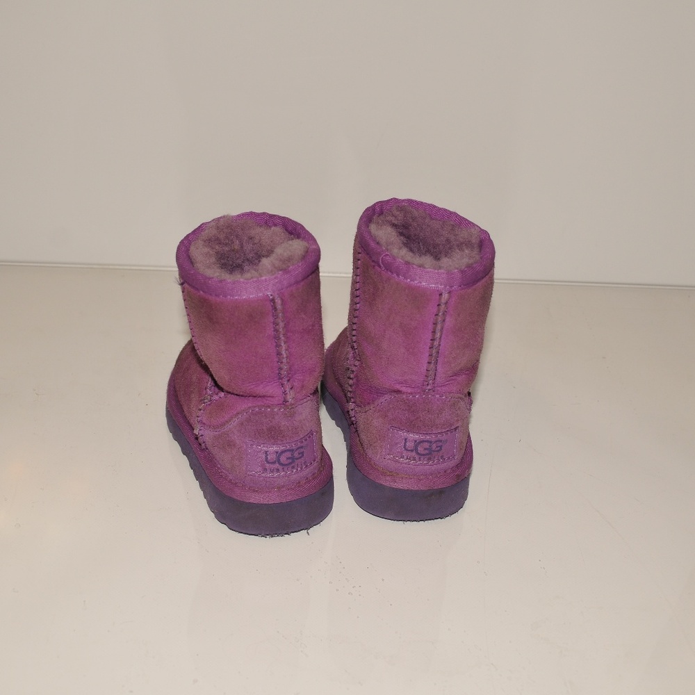 Classic Boot UGG Boots Purple 5251T Girls 6 3084 - Picture 6 of 8